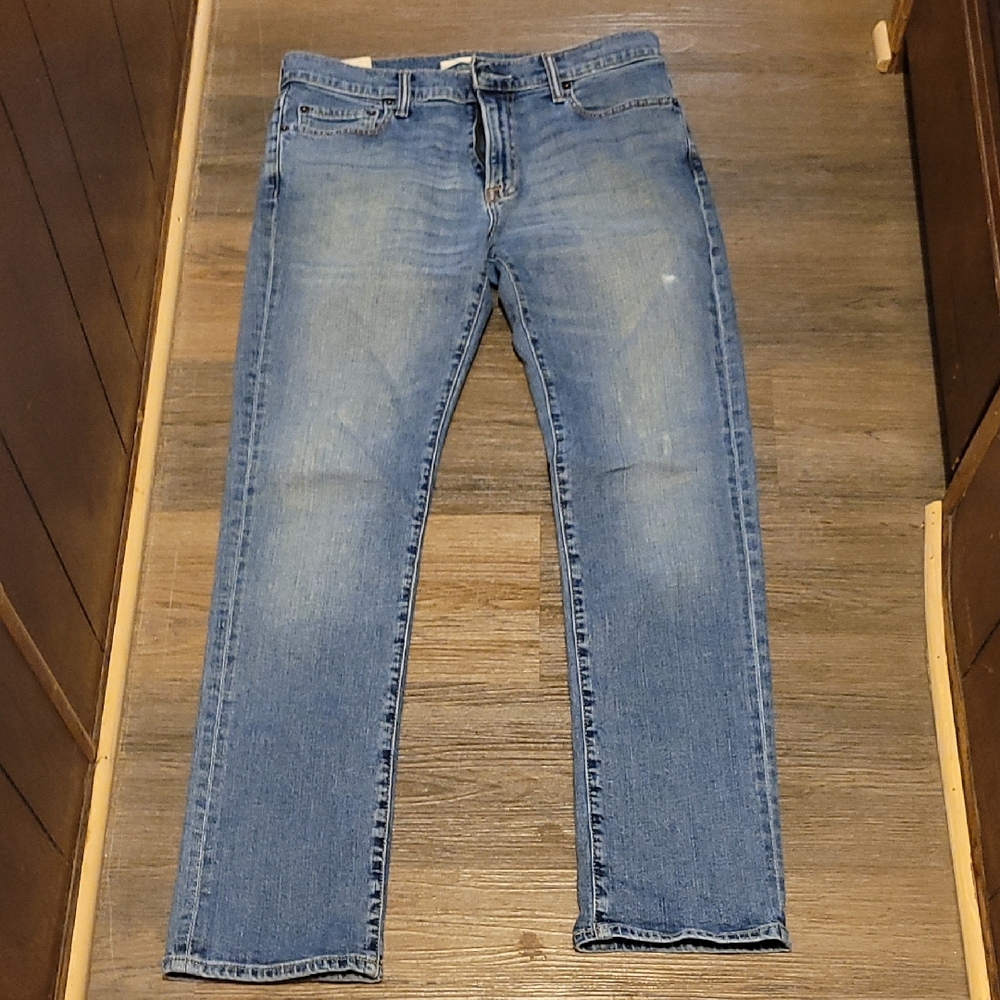 Abercrombie & Fitch Light Blue Straight Jeans